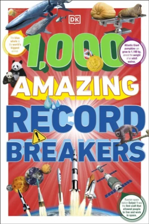 Omslag: 1,000 Amazing Record Breakers
