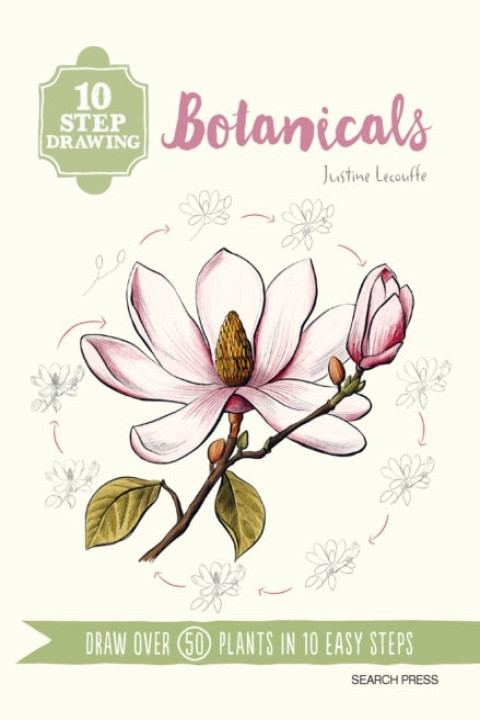Omslag: 10 Step Drawing Botanicals