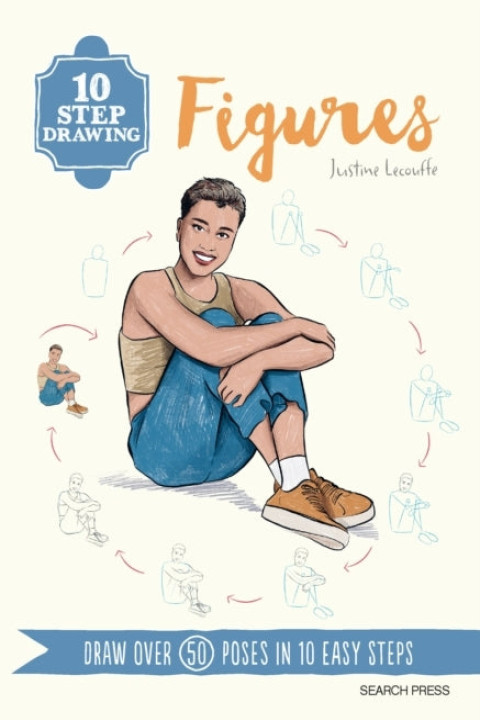 Omslag: 10 Step Drawing Figures