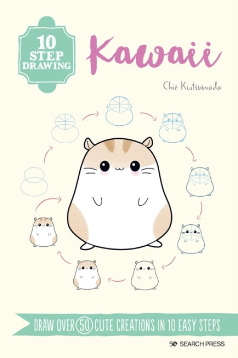 Omslag: 10 Step Drawing Kawaii