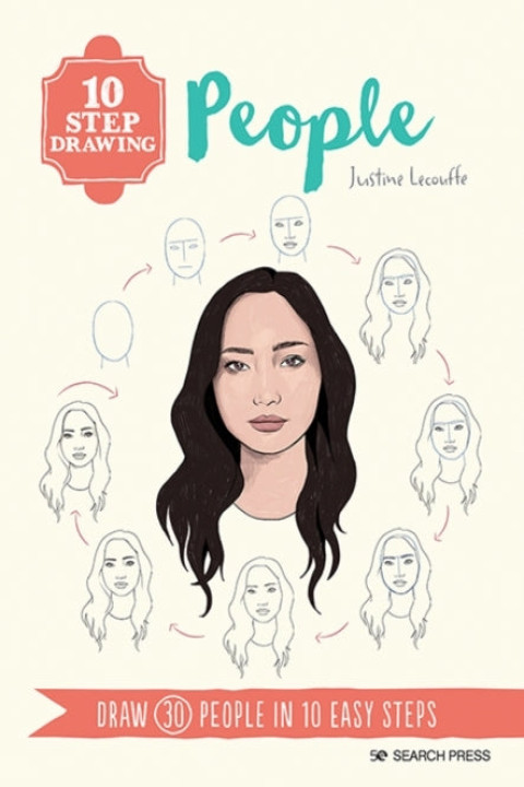 Omslag: 10 Step Drawing People