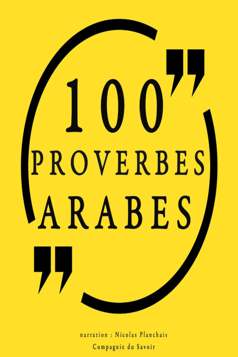 Omslag: 100 Proverbes Arabes