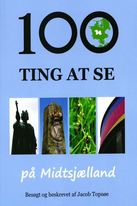 Omslag: 100 ting at se på Midtsjælland