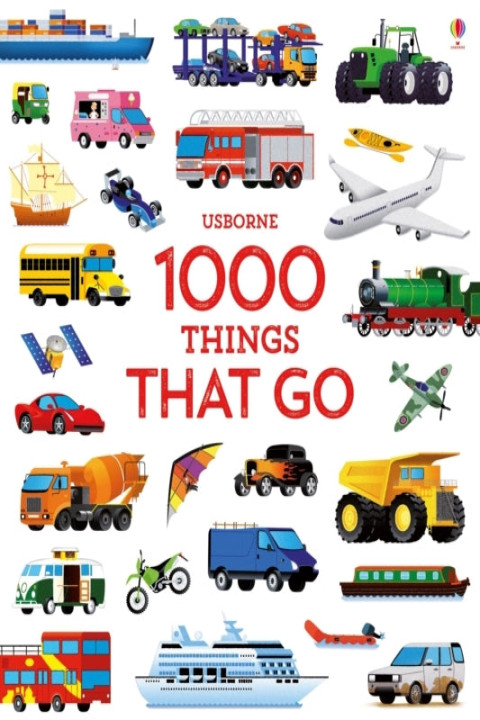 Omslag: 1000 Things That Go