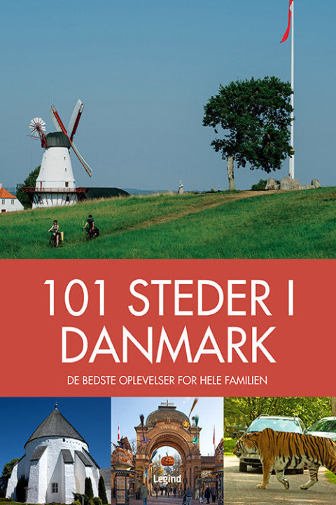 Omslag: 101 steder i Danmark