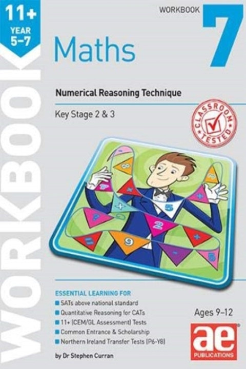 Omslag: 11 Maths Year 5-7 Workbook 7Numerical Reasoning