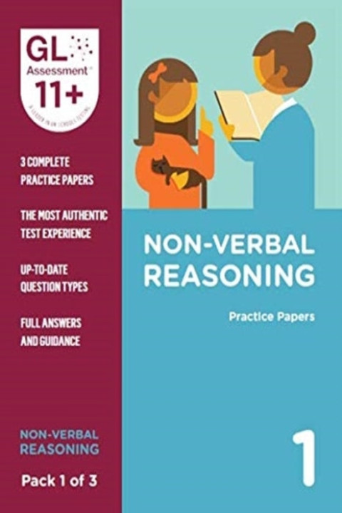 Omslag: 11+ Practice Papers Non-Verbal Reasoning Pack 1 Multiple Cho