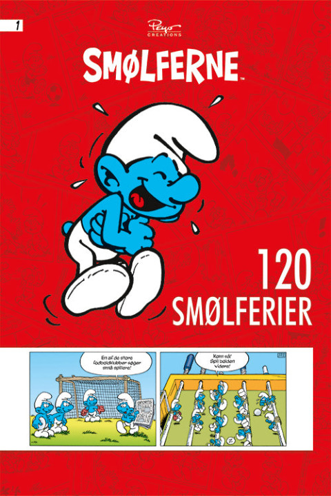 Omslag: 120 smølferier 1