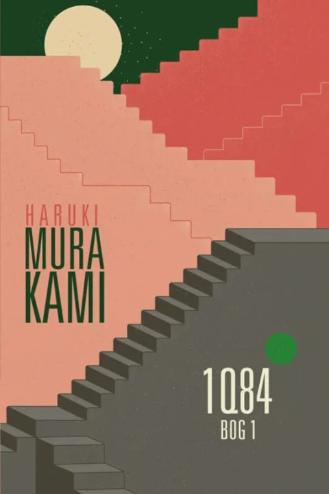 Omslag: 1Q84 Bog 1 (CHB)