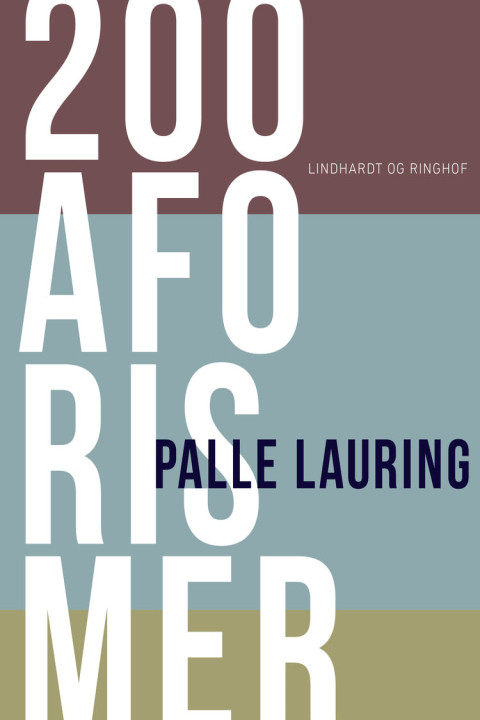 Omslag: 200 aforismer