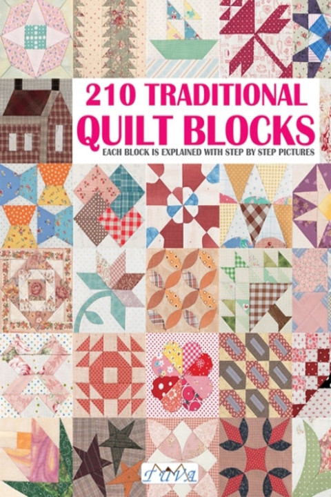 Omslag: 210 Quilt Blocks