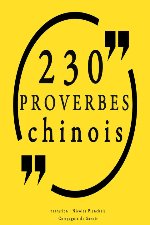 Omslag: 230 Proverbes Chinois