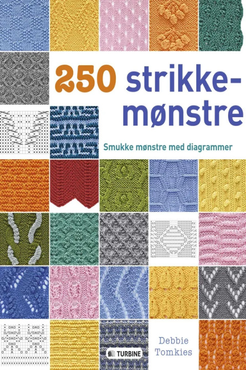 Omslag: 250 STRIKKEMØNSTRE