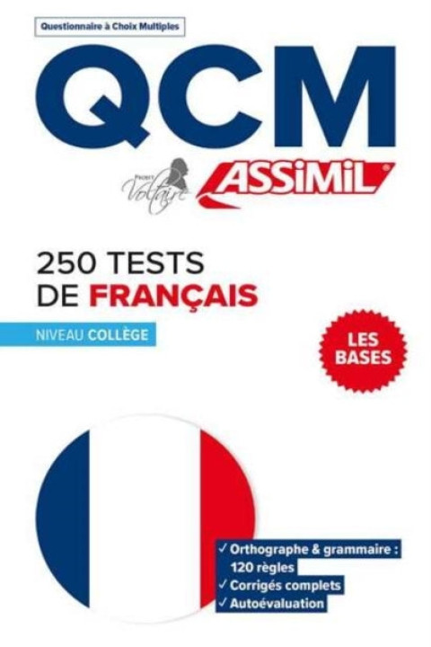 Omslag: 250 Tests De Francais