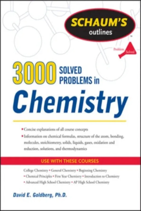 Omslag: 3,000 Solved Problems In Chemistry