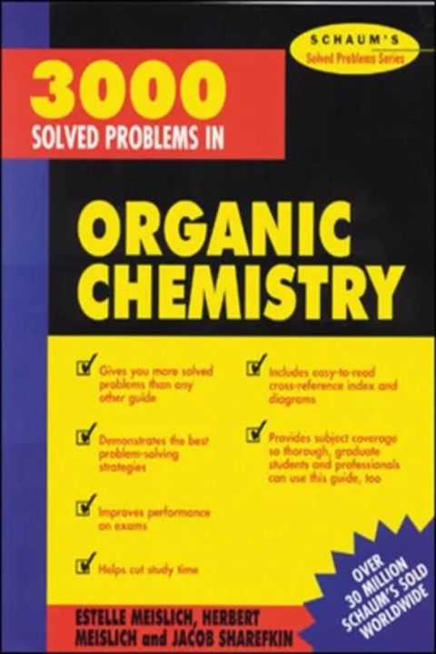 Omslag: 3000 Solved Problems in Organic Chemistry