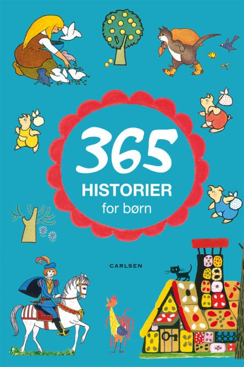 Omslag: 365 historier for børn