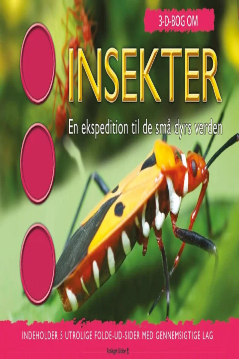 Omslag: 3D Bog om Insekter