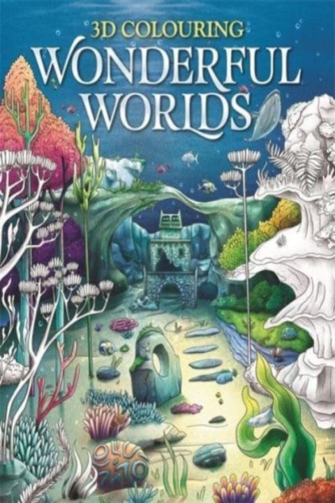 Omslag: 3d Colouring Wonderful Worlds