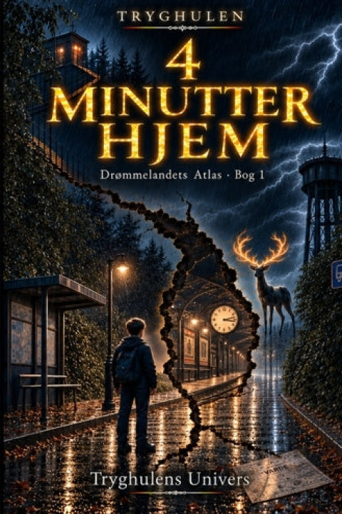 Omslag: 4 MINUTTER HJEM