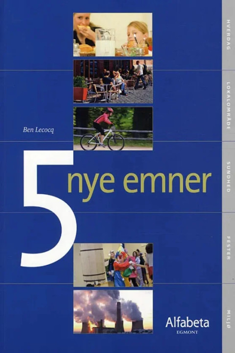 Omslag: 5 nye emner