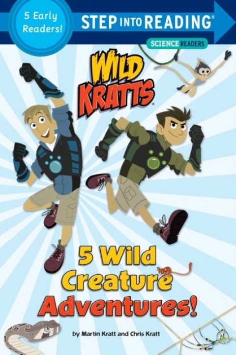 Omslag: 5 Wild Creature Adventures! Wild Kratts
