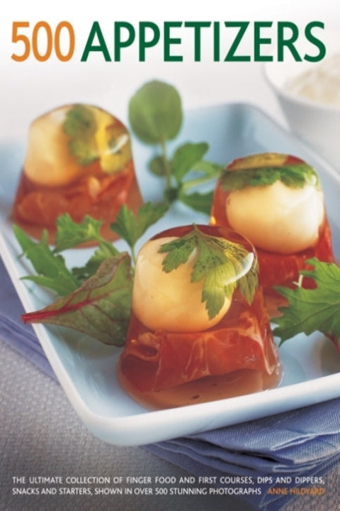 Omslag: 500 Appetizers