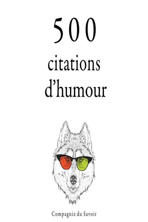 Omslag: 500 citations d'humour