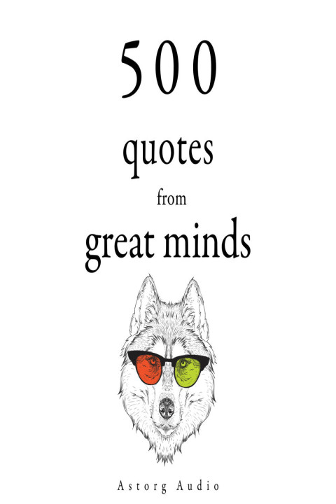 Omslag: 500 Quotes from Great Minds