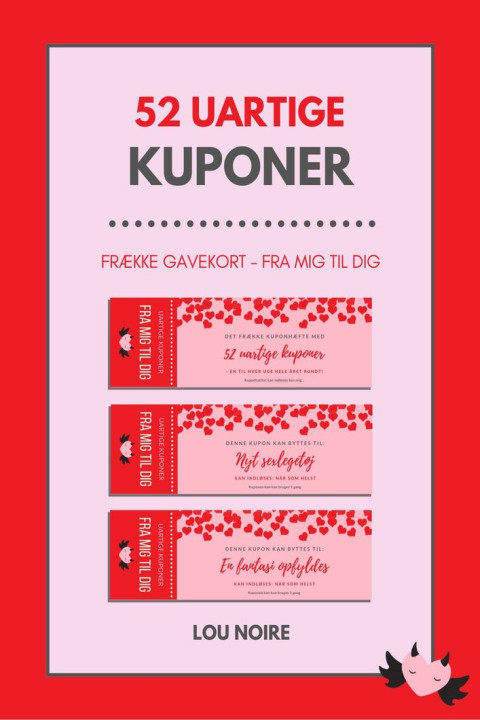 Omslag: 52 uartige kuponer