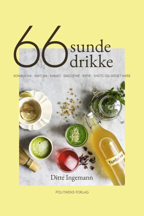 Omslag: 66 sunde drikke