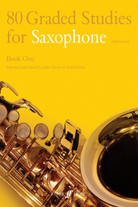 Omslag: 80 Graded Studies for Saxophone Book One