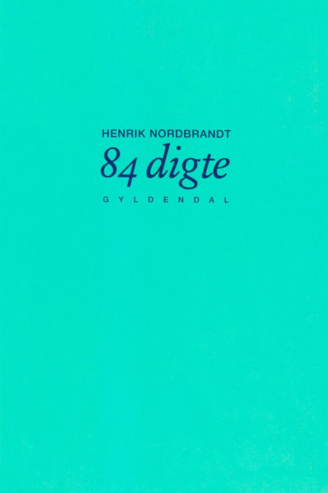 Omslag: 84 digte