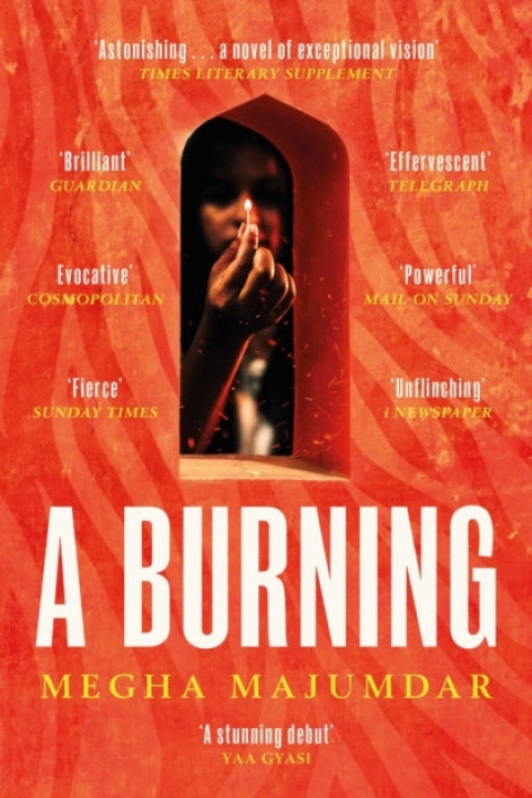 Omslag: A Burning