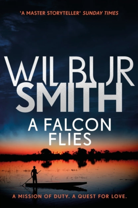 Omslag: A Falcon Flies
