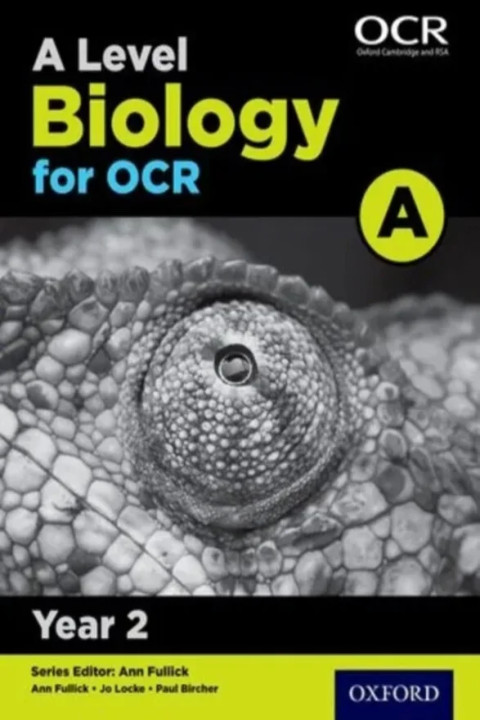 Omslag: A Level Biology for OCR A: Year 2