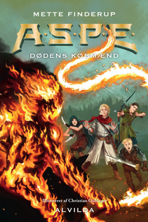 Omslag: A.S.P.E. 6: Dødens købmænd