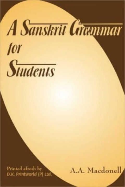 Omslag: A Sanskrit Grammar for Students