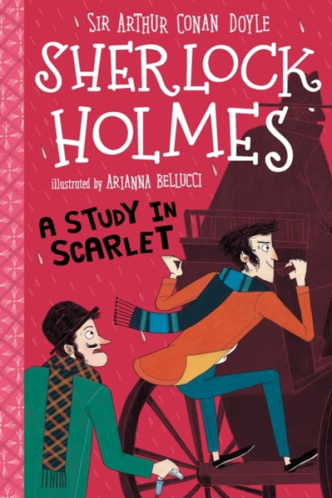 Omslag: A Study In Scarlet Easy Classics