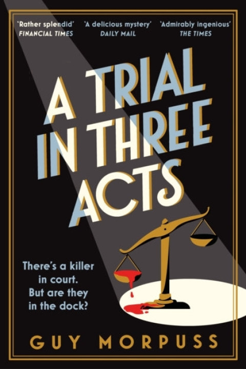 Omslag: A Trial in Three Acts