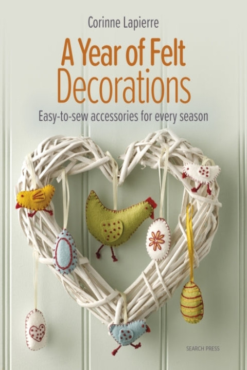 Omslag: A Year of Felt Decorations