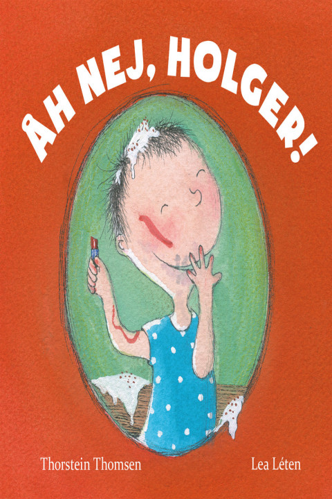 Omslag: Åh, nej, Holger!