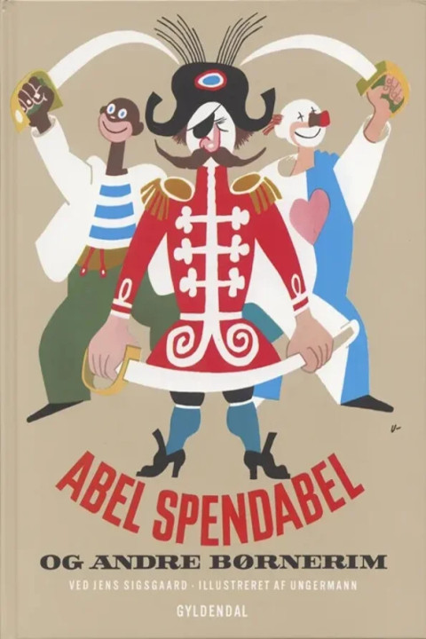 Omslag: Abel Spendabel - - og andre børnerim