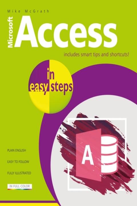 Omslag: Access In Easy Stepsillustrating Using Access 2019