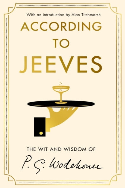 Omslag: According to Jeeves