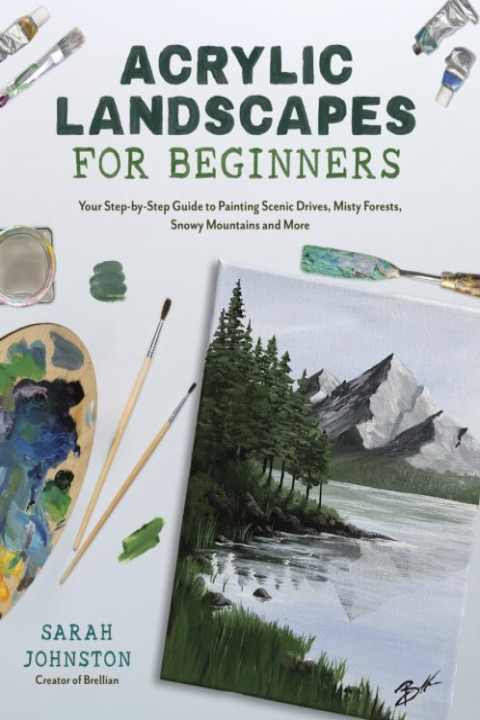 Omslag: Acrylic Landscapes for Beginners