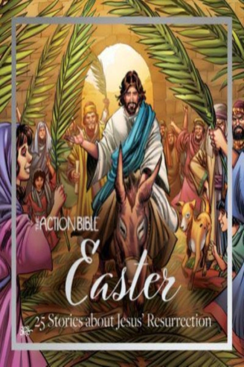 Omslag: Action Bible Easter
