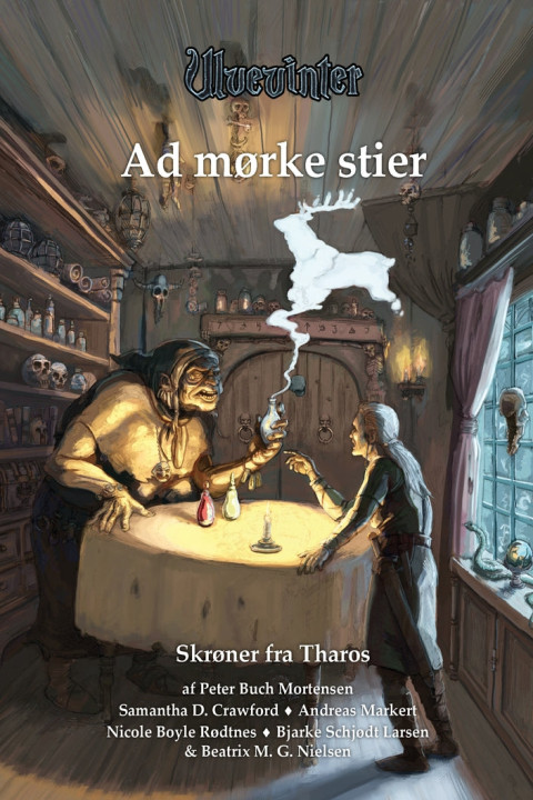Omslag: Ad mørke stier