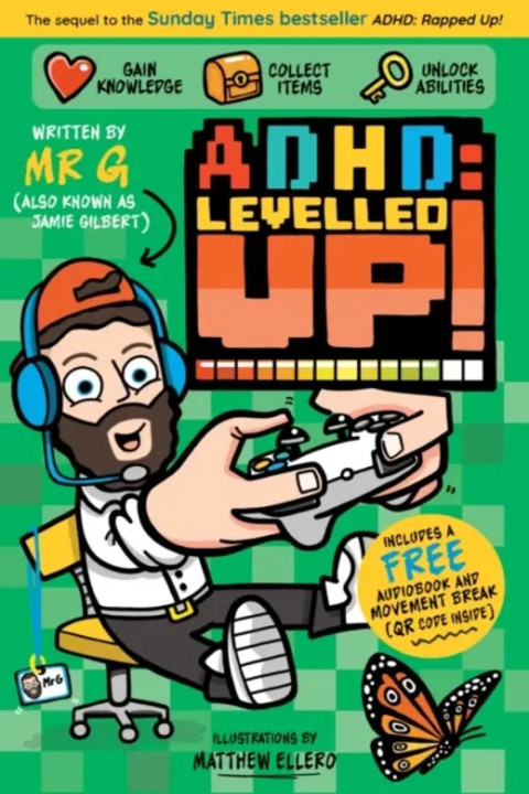 Omslag: ADHD: Levelled Up!