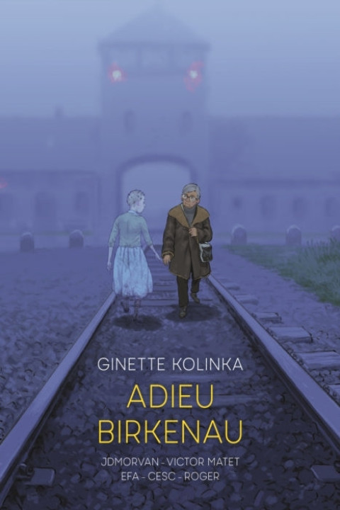 Omslag: Adieu Birkenau